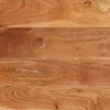 vidaXL TV-skab Naturfarvet 110 x 30 x 44 cm Massivt Akacietr&aelig;