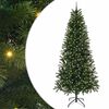 vidaXL Kunstigt juletr&aelig; med 300 LED'er Gr&oslash;n 240 cm PE og PVC