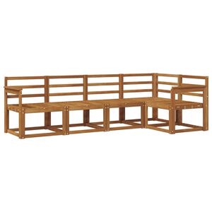 vidaXL Udend&oslash;rs sofagruppe 5 pcs Naturfarvet
