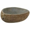 vidaXL Flodstensbassin Lysegr&aring; (30-37) x (25-30) x 12 cm River Stone
