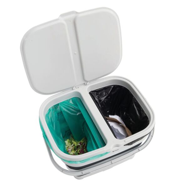 Outwell sammenklappelig beholder til affaldssortering Shadow marineblå