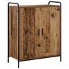 vidaXL Sko skab 76 x 36,5 x 93 cm Konstrueret tr&aelig; Gammelt tr&aelig;