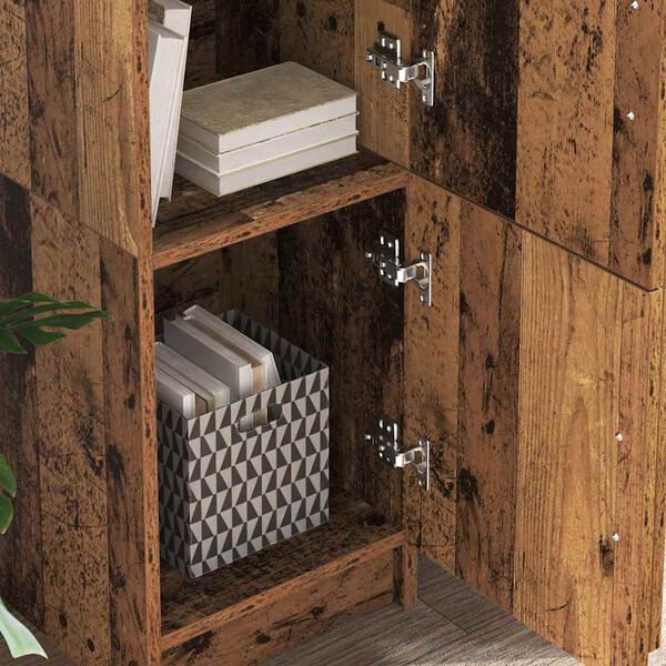 vidaXL Bord 2 pcs Gammelt tr&aelig;