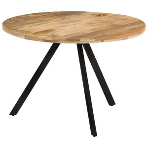 vidaXL spisebord 110x75 cm massivt mangotr&aelig;