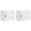 vidaXL Panel til opvaskemaskine Kalmar 2 pcs Hvid 50 x 31 x 40 cm