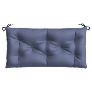 vidaXL hynder til haveb&aelig;nk 100x50x7 cm oxfordstof marinebl&aring;