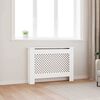 vidaXL radiatorskjuler MDF 112 x 19 x 81,5 cm hvid