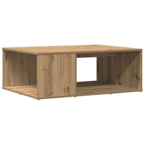 vidaXL sofabord 90x67x33 cm konstrueret tr&aelig; kunsteg