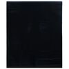 vidaXL vinduesfolie 90x2000 cm statisk PVC matteret sort
