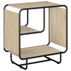 vidaXL Sk&aelig;nk Sonoma-eg 60 x 37,5 x 64,5 cm Konstrueret tr&aelig;