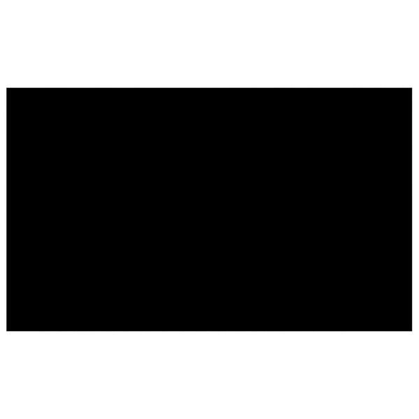 vidaXL rektangulært poolovertræk 500x300 cm PE sort