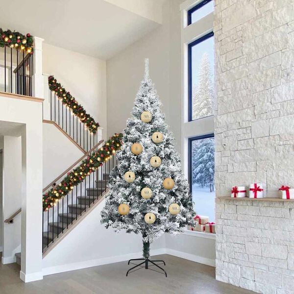 vidaXL Jule Kuglesæt 4 pcs Guld Plastik