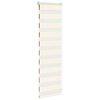 vidaXL zebragardin marmorbeige 50x100 cm stofbredde 45,9 cm polyester