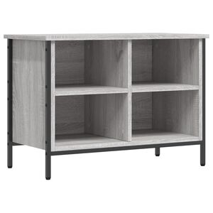 vidaXL skoreol 69x35x50 cm konstrueret tr&aelig; gr&aring; sonoma-eg