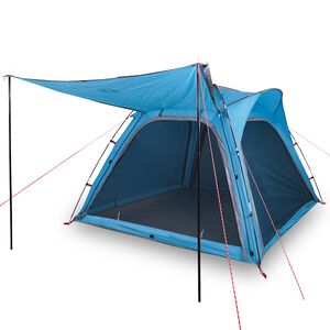 vidaXL 4-personers campingtelt vandt&aelig;t quick-release bl&aring;