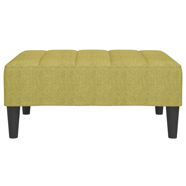 vidaXL fodskammel 78x56x32 cm stof gr&oslash;n