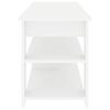 vidaXL TV stand Hvid 100 x 40 x 50 cm
