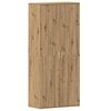 vidaXL Sko skab 80 x 39 x 178 cm Konstrueret tr&aelig; Artisan Egetr&aelig;