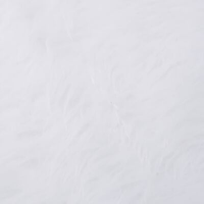 vidaXL skjuler til juletræsfod 150 cm kunstpels hvid