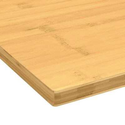 vidaXL bordplade til skrivebord 80x40x1,5 cm bambus