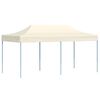 vidaXL Party Tent 291 x 580 x 315 cm Cremefarvet Oxford stof