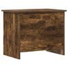 vidaXL Opbevaringskiste R&oslash;get eg 60 x 40 x 50 cm Konstrueret tr&aelig;