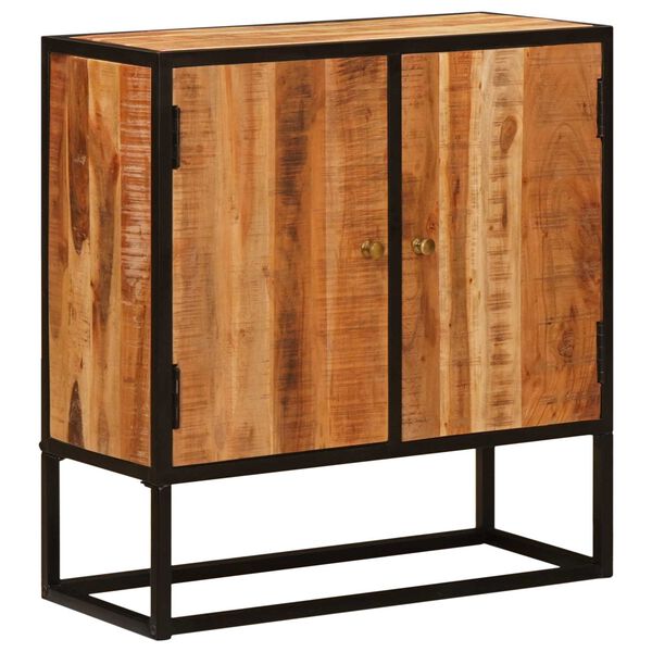 vidaXL Sideboard Beta Naturfarvet 70 x 30 x 75 cm Massivt Akacietr&aelig;