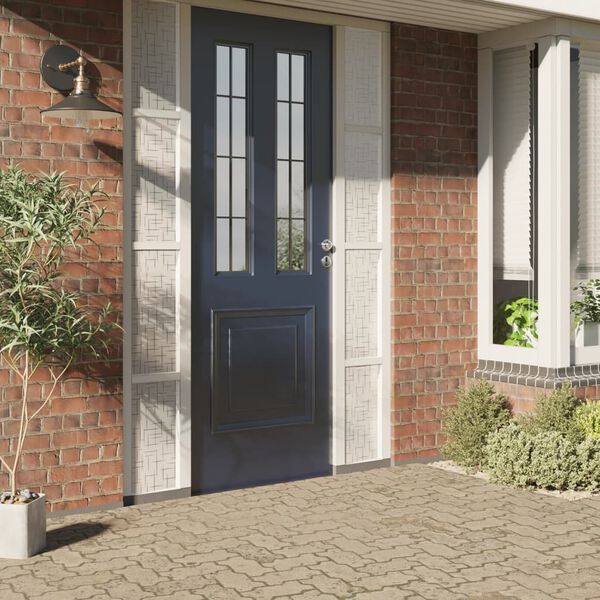 vidaXL vinduesfolie 45x500 cm PVC stjernem&oslash;nster matteret