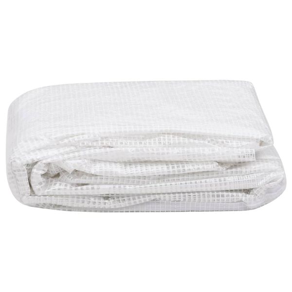 vidaXL overtræk til drivhus (27 m²) 3x9x2 m transparent