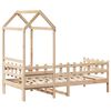 vidaXL daybed med tag 80x200 cm massivt fyrretr&aelig;