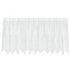 vidaXL Lace Gardin Hvid 100 x 300 cm Polyester