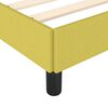 vidaXL sengeramme 90x190 cm stof grøn