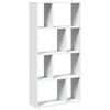 vidaXL bogreol hvid 60x20x120,5 cm konstrueret tr&aelig;