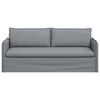 vidaXL Sofa Lysegr&aring; Samlede dimensioner: 196 x 82 x 85 cm (B x D x H)