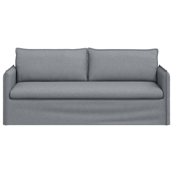 vidaXL Sofa Lysegr&aring; Samlede dimensioner: 196 x 82 x 85 cm (B x D x H)