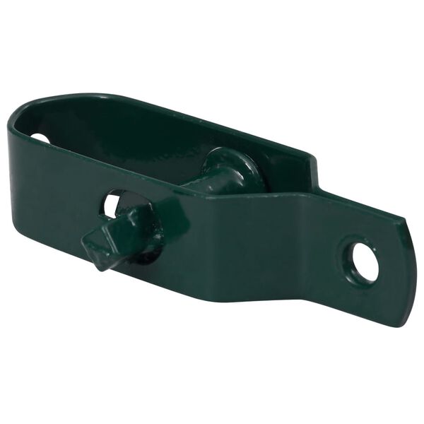 vidaXL hegnstr&aring;dstrammere 250 stk. 90 mm st&aring;l gr&oslash;n