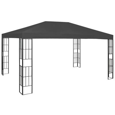 vidaXL pavillon 3x4 m antracitgrå
