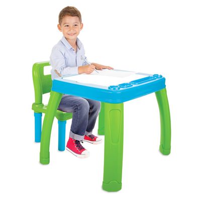 JAMARA bordsæt til børn Lets Study blå