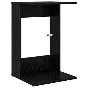 vidaXL Sidebord Sort eg 40 x 38 x 62,5 cm Konstrueret tr&aelig;