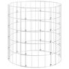 vidaXL kompostbeholder &Oslash;50x50 cm galvaniseret st&aring;l