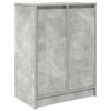vidaXL skoskab 57x34x76 cm konstrueret tr&aelig; betongr&aring;