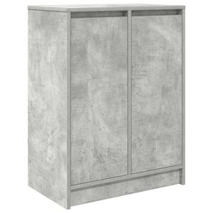 vidaXL skoskab 57x34x76 cm konstrueret tr&aelig; betongr&aring;