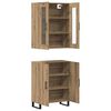 vidaXL Highboard 2 pcs artisan eg Konstrueret tr&aelig;