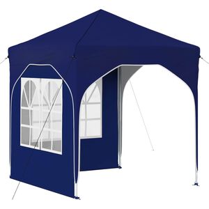 vidaXL Pop-up Festtelt 192 x 192 x 245 cm Bl&aring;