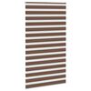 vidaXL zebragardin brun 120x230 cm stofbredde 115,9 cm polyester