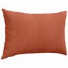 vidaXL Sofapuder 2 pcs R&oslash;d orange 60 x 40 cm Velourstof