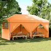 vidaXL Party Tent Orange 292 x 580 x 315 cm Oxford stof