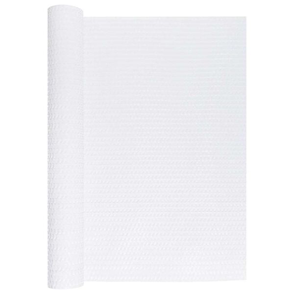 vidaXL altanafsk&aelig;rmning 400x80 cm polyrattan hvid