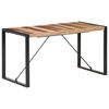 vidaXL spisebord 140x70x75 cm massivt tr&aelig;