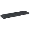 vidaXL Palle Pudesæt 2 pcs Sort 150 x 40 x 8 cm Stof